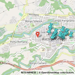 Mappa Via Tullio Lazzari, 63100 Ascoli Piceno AP, Italia (0.60786)