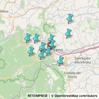 Mappa Via Pozzetto, 63100 Ascoli Piceno AP, Italia (5.58)