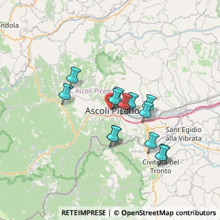 Mappa Via Pozzetto, 63100 Ascoli Piceno AP, Italia (6.04231)