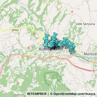 Mappa Via Massimi Pacifico, 63100 Ascoli Piceno AP, Italia (0.71167)