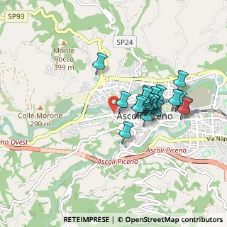 Mappa Rua del Sole, 63100 Ascoli Piceno AP, Italia (0.7795)