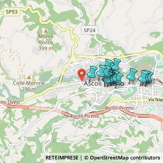 Mappa Rua del Sole, 63100 Ascoli Piceno AP, Italia (0.91467)