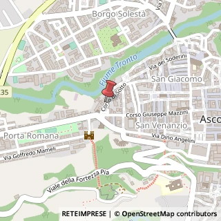 Mappa Corso di Sotto, 8, 63100 Ascoli Piceno, Ascoli Piceno (Marche)