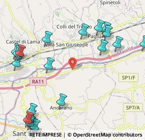 Mappa SP1, 64010 Ancarano TE, Italia (3.0275)