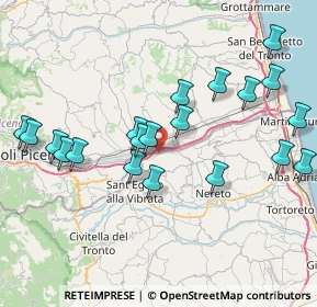 Mappa SP1, 64010 Ancarano TE, Italia (8.6475)