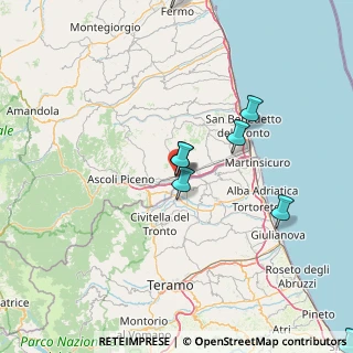 Mappa Via Mutilati e Invalidi del Lavoro, 63100 Ascoli Piceno AP, Italia (33.45929)