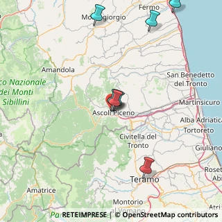 Mappa Via S. Serafino da Montegranaro, 63100 Ascoli Piceno AP, Italia (33.09333)