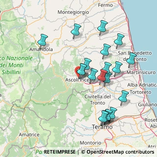 Mappa Via S. Serafino da Montegranaro, 63100 Ascoli Piceno AP, Italia (16.2915)