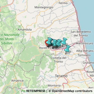 Mappa Via S. Serafino da Montegranaro, 63100 Ascoli Piceno AP, Italia (5.31455)