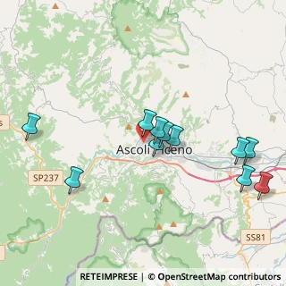 Mappa Via S. Serafino da Montegranaro, 63100 Ascoli Piceno AP, Italia (4.13091)