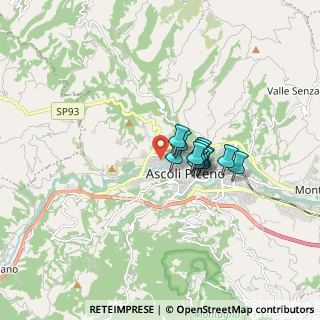 Mappa Via S. Serafino da Montegranaro, 63100 Ascoli Piceno AP, Italia (1.05455)