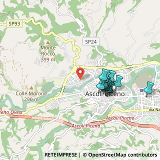 Mappa Via S. Serafino da Montegranaro, 63100 Ascoli Piceno AP, Italia (0.86231)