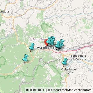Mappa Via S. Serafino da Montegranaro, 63100 Ascoli Piceno AP, Italia (4.65455)
