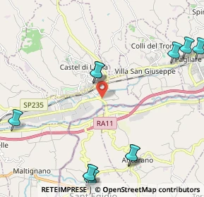 Mappa Castel Di Lama, 63100 Ascoli Piceno AP, Italia (2.94909)