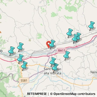 Mappa ZONA INDUSTR. CAMPOLUNGO SNC, 63100 Campolungo-Villa Sant'Antonio AP, Italia (5.00583)