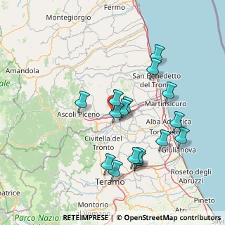 Mappa Viale dei Mutilati del Lavoro Lot, 63100 Campolungo-Villa Sant'Antonio AP, Italia (15.00688)