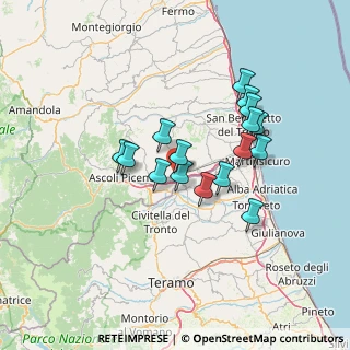Mappa ZONA INDUSTR. CAMPOLUNGO SNC, 63100 Ascoli Piceno AP, Italia (11.99625)
