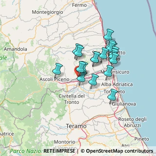 Mappa Viale dei Mutilati del Lavoro Lot, 63100 Ascoli Piceno AP, Italia (11.79263)