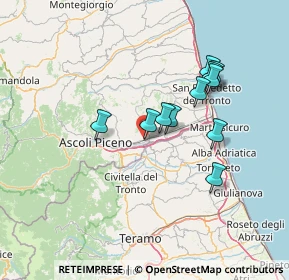 Mappa ZONA INDUSTR. CAMPOLUNGO SNC, 63030 Castel di Lama AP, Italia (12.45364)