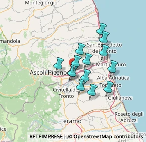 Mappa ZONA INDUSTR. CAMPOLUNGO SNC, 63030 Castel di Lama AP, Italia (10.30214)