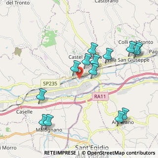 Mappa ZONA INDUSTR. CAMPOLUNGO SNC, 63100 Campolungo-Villa Sant'Antonio AP, Italia (2.29857)