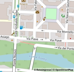 Mappa Via Faiano, 63100 Ascoli Piceno AP, Italia (0.08846)