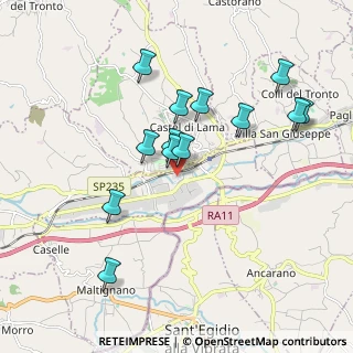Mappa Zona Industriale, 63100 Campolungo-Villa Sant'Antonio AP, Italia (1.86385)