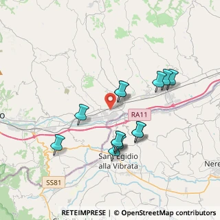 Mappa Zona Ind.le Campolungo Viale Mutilati ed Invalidi del lavoro 106 C.C. Città Delle Stelle, 63100 Ascoli Piceno AP, Italia (3.51538)