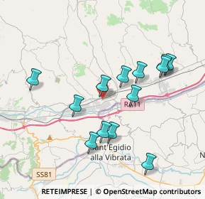 Mappa Zona Industriale, 63100 Campolungo-Villa Sant'Antonio AP, Italia (3.76615)