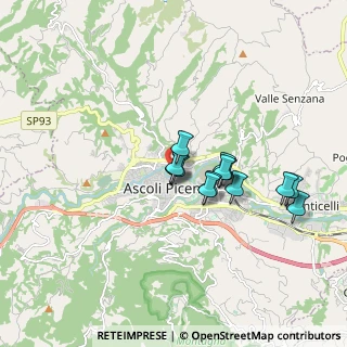 Mappa Via Asiago, 63100 Ascoli Piceno AP, Italia (1.39231)