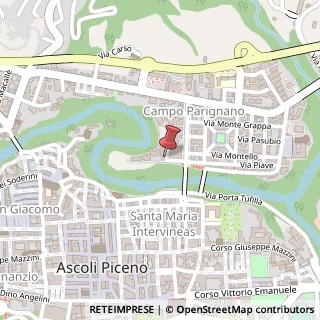 Mappa Via Asiago, 2, 63100 Ascoli Piceno, Ascoli Piceno (Marche)