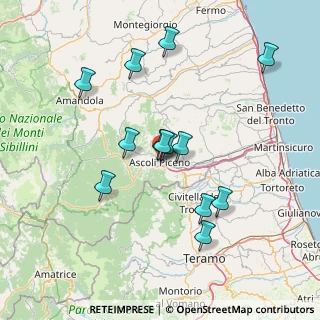 Mappa Via Asiago, 63100 Ascoli Piceno AP, Italia (14.01923)