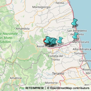 Mappa Via Asiago, 63100 Ascoli Piceno AP, Italia (8.22769)