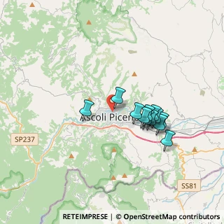Mappa Via Asiago, 63100 Ascoli Piceno AP, Italia (3.04917)