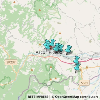 Mappa Via Asiago, 63100 Ascoli Piceno AP, Italia (2.23909)