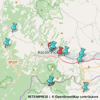 Mappa Via dei Salvioni, 63100 Ascoli Piceno AP, Italia (4.98545)