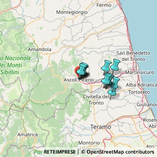 Mappa Via dei Salvioni, 63100 Ascoli Piceno AP, Italia (8.41929)