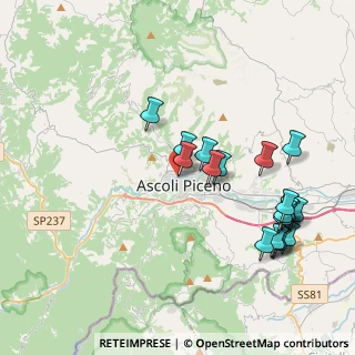 Mappa Via Elisabetta Trebbiani, 63100 Ascoli Piceno AP, Italia (4.46789)