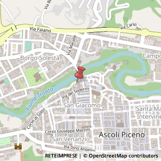 Mappa Rua dei Longobardi, 4, 63100 Ascoli Piceno, Ascoli Piceno (Marche)