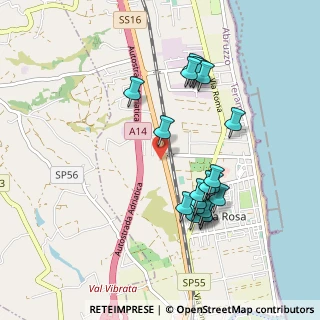 Mappa Via delle Messi, 64014 Martinsicuro TE, Italia (0.9645)