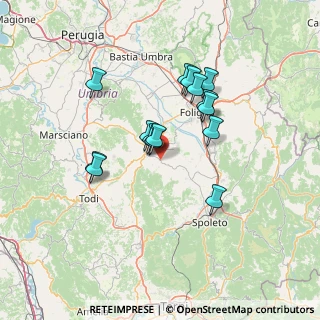 Mappa Loc. Casa Naticchia, 06030 Giano dell'Umbria PG, Italia (11.996)