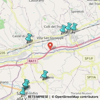 Mappa Via Abruzzi, 63100 Ascoli Piceno AP, Italia (3.08364)