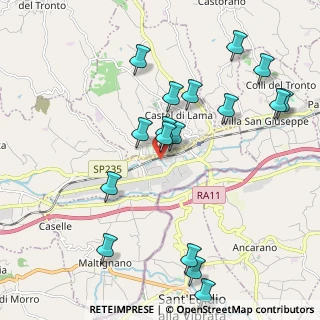 Mappa 63100 Campolungo-Villa Sant'Antonio AP, Italia (2.30824)