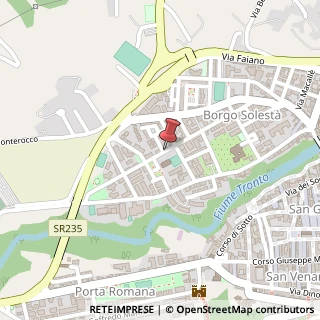 Mappa Via verdi giuseppe 19, 63100 Ascoli Piceno, Ascoli Piceno (Marche)