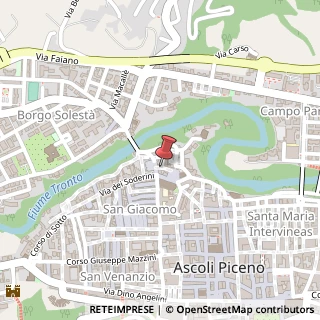 Mappa Via di Solestà, 24, 63100 Ascoli Piceno, Ascoli Piceno (Marche)