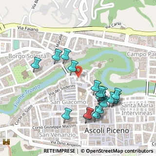 Mappa Rua della Volpe, 63100 Ascoli Piceno AP, Italia (0.269)
