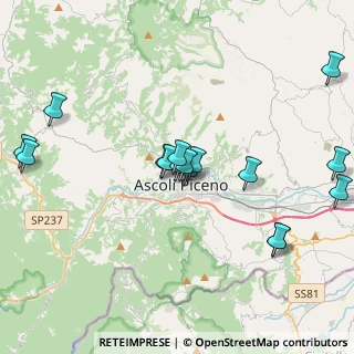 Mappa Rua della Volpe, 63100 Ascoli Piceno AP, Italia (4.54294)