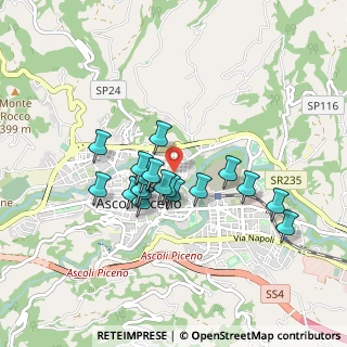 Mappa Via Piave, 63100 Ascoli Piceno AP, Italia (0.74556)
