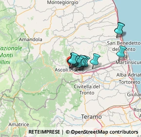 Mappa Via Montello, 63100 Ascoli Piceno AP, Italia (8.07692)