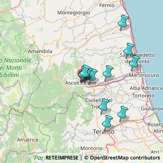 Mappa Via Monte Grappa, 63100 Ascoli Piceno AP, Italia (12.96583)